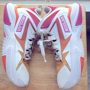✅ Moolah Kicks Women Triple‎ Double Basketball Shoes 8.5 USED.